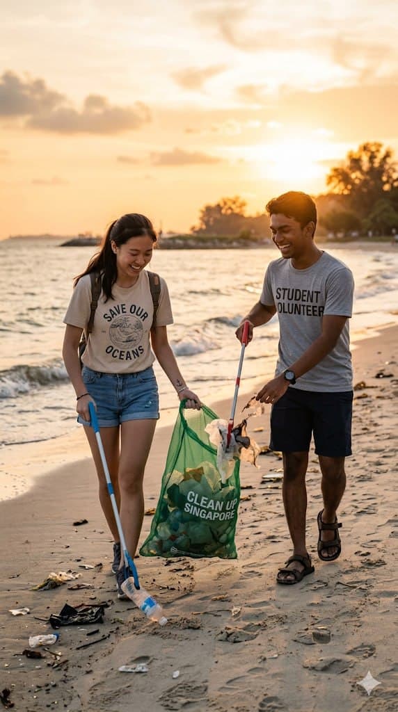 Beach cleanup